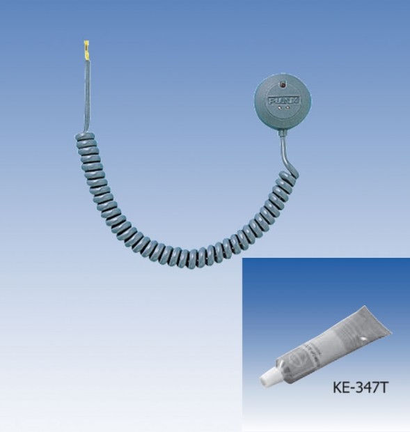GS-02C. Đầu báo kính vỡ (công nghệ áp điện), dây dẫn lò so.