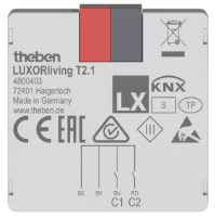 LUXORliving T2.1. Bộ chuyển đổi tín hiệu 2 ngõ vào nhị phân.