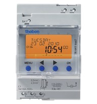 TR 641 top2. Công tắc thời gian KTS, lịch năm/1 giây/1 kênh, hỗ trợ thẻ nhớ.