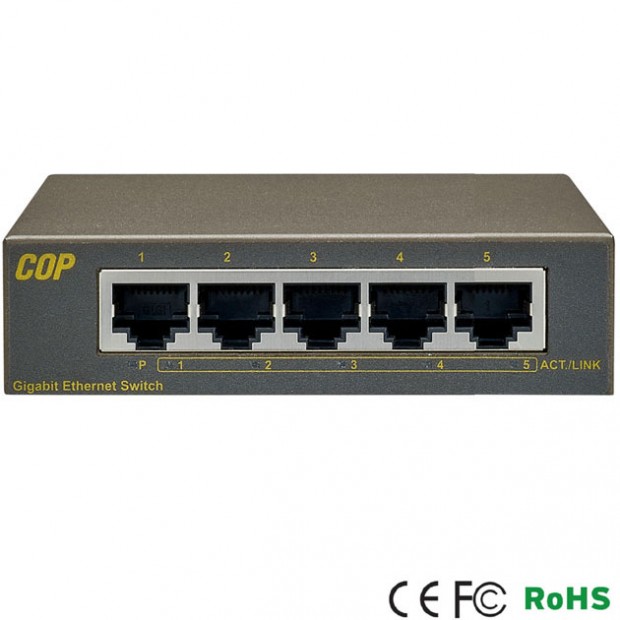 EW-60500G. Switch 5 Cổng Gigabit.