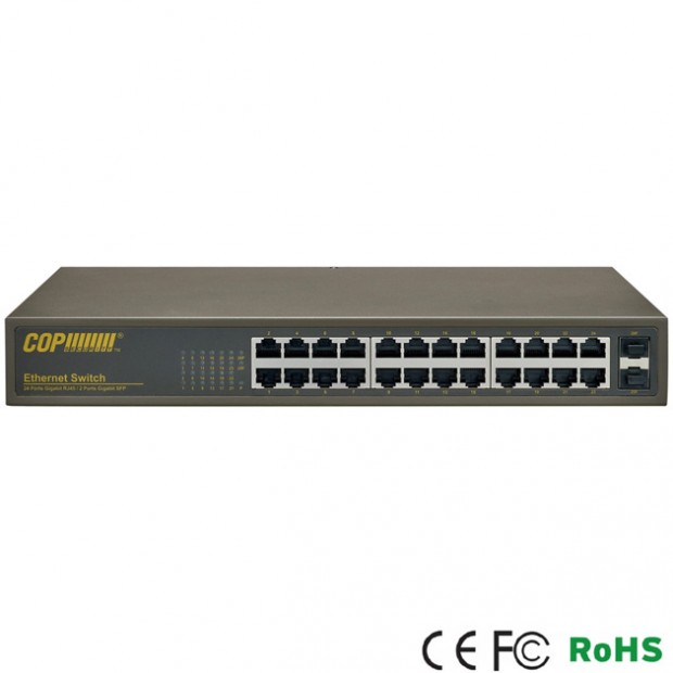 EW-62602G Switch 24GE +2SFP