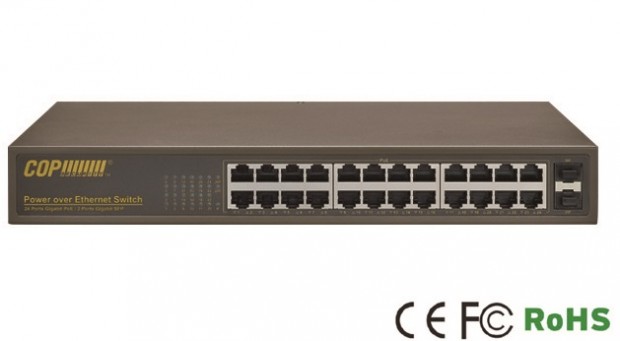 LW-62602G. Switch 24xGE/PoE + 2 SFP