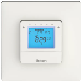 TR 030 top3 UP. Công tắc thời gian 1 kênh, lịch tuần, gắn âm, app/Bluetooth.