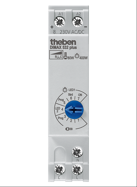 DIMAX 532 plus. Bộ điều khiển đèn, Dimmer (R/L/C)