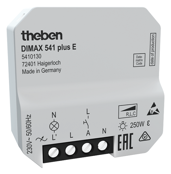 Dimax 541 Plus E. Thiết bị điều chỉnh độ sáng đèn (dimmer).