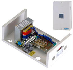 4. Bộ cấp nguồn 220/24VAC/4A, 4 ngõ ra (1A).
