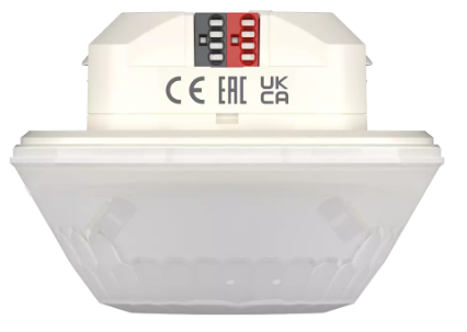LUXA 103 S360-28 KNX UP WH. Cảm biến chuyển động, gắn hành lang 28x5m, KNX.