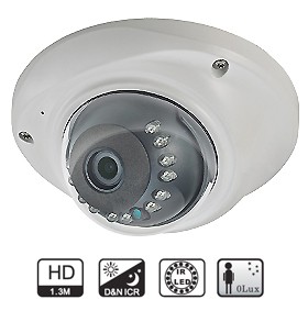 AD11C - Camera bán cầu 720p, hồng ngoại