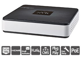 NVR104ZP - Đầu ghi hình IP 4 kênh
