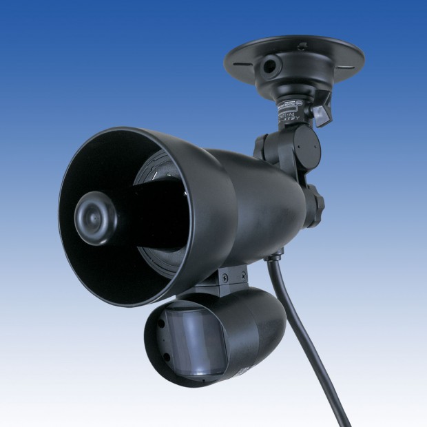 PV-12. Loa cảm biến, tự động phát thanh khi có người.