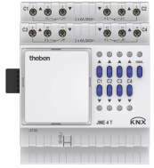 JME 4 T KNX. Bộ điều khiển rèm, 4 kênh, KNX mở rộng.