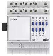 BME 6 T KNX. Bộ chuyển đổi tín hiệu nhị phân/KNX, 6 kênh, DIN. Mô đun mở rộng.
