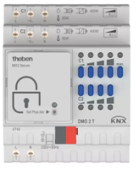 DMG 2 T KNX. Bộ điều khiển ảnh sáng, 2 kênh, KNX base module.